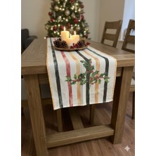 Elvya Pamuk Baskılı Runner & Masa Örtüsü 40 x 140 Cm - ZT810