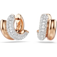 5738198 Swarovski Küpe Dextera:mn Hoop Whı/ros