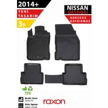 Raxon Nissan Qashqai 2014+ 3D Havuzlu Paspas – Tam Uyumlu | Su Geçirmez, Kaymaz