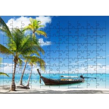 El Emeği Kıyı Okyanus Puzzle Yapboz 99 Parça