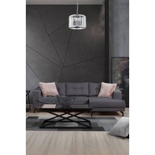 Avonni AV-7013-520-T3-K Krom Kaplama Modern Avize E27 Metal Kristal 23 cm