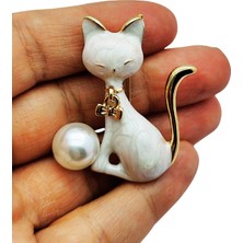 BB Bi Butik Shop Asil Kedi Broş