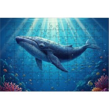 El Emeği Dev Balina Puzzle Yapboz 99 Parça