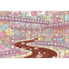 El Emeği Şeker Şehri Puzzle Yapboz 99 Parça