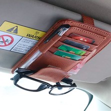 Byos Ally Araç Oto Güneşlik Organizeri Suni Deri Kart Kalem DÜZENLEYICI-(5775) - BY0026-5PBA82