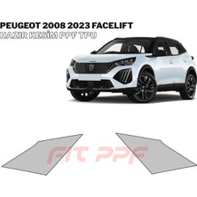 Fit PPF Peugeot 2008 - 2023 Facelıft 210 Mikron Premium Tpu Ppf Kaplama Seti