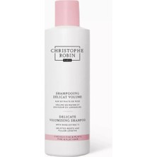 Christophe Robin Gül Özlü Şampuan 250 Ml, Ince & Düz Saçlar Için, Hassas, Hacim Verici