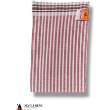 Develi Kese 1973 Orta Sert Flos İpek Lineo Banyo ve Hamam Kesesi Kırmızı 1 Adet