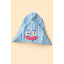 Katia & Bony Göz Aksesuarlı Saç Havlusu Mavi