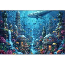 El Emeği Sualtı Yaşam Puzzle Yapboz 99 Parça