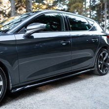 Apex Aero Design - Cupra Leon Mk1 - Seat Leon Fr Mk4 (2020-2024) - Marşpiyel Seti 2 Parça - Side Skirts