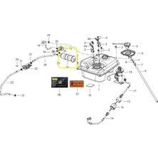 Qj LTM125/VPS125 Karbon Kanister