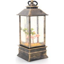 Katre46 Flamingo Kar Küresi Işıklı