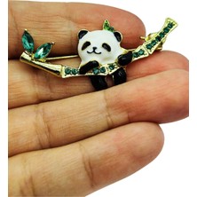 BB Bi Butik Shop Bambu Sevdalısı Panda Broş