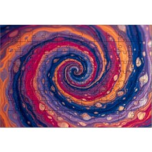 El Emeği Dönen Renkler Puzzle Yapboz 99 Parça