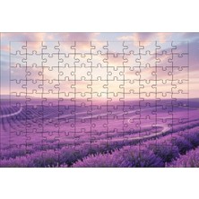 El Emeği Lavantalar Puzzle Yapboz 99 Parça