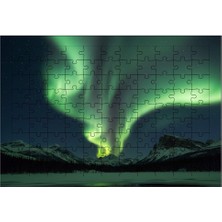 El Emeği Kuzey Işıkları Puzzle Yapboz 99 Parça