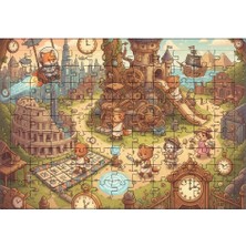 El Emeği Zaman Oyunları Puzzle Yapboz 99 Parça