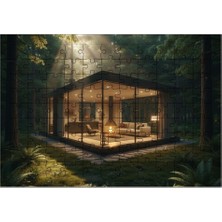 El Emeği Ormanda Oda Puzzle Yapboz 99 Parça