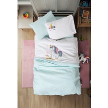 Budi Home Cotton Box Punch Nakışlı Bebek Nevresim Takımı Dolly