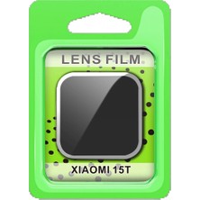 Marsilyan Xiaomi Mi 15T Raze Metal Kamera Lens - Gümüş