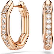 5743798 Swarovski Küpe Dextera:pe Mn Hoop Whı/ros