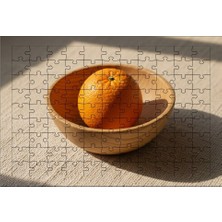 El Emeği Kasedeki Portakal Puzzle Yapboz 99 Parça