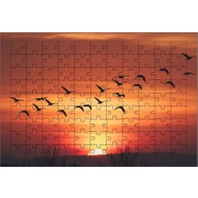 El Emeği Gökteki Kuşlar Puzzle Yapboz 99 Parça