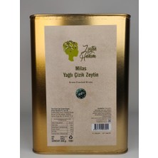 Zeytin Hanım Milas Yağlı Çizik Yeşil Zeytin-3 kg