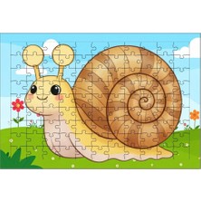 El Emeği Salyangoz Puzzle Yapboz 99 Parça