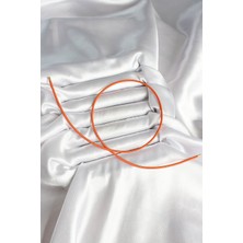 Claris Mıknatıslı Turuncu Renk Sarmal Kadın Bileklik