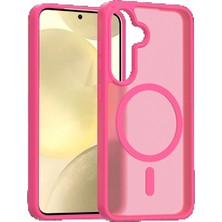 Marsilyan Samsung Galaxy A56 Jota Magsafe Kapak - Rose