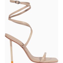 Schutz Wrap-Around Deri Bilekten Bağlamalı, Modern Şık Sandalet Ayarlanabilir Tasarım