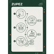 Zupez Çevre Temalı Ütüyle Uygulanabilir Premium Transfer Tasarım Baskı ZPZ010