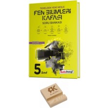 Kafa Dengi Yayınları Kafadengi 5. Sınıf Fen Bilimleri Soru Bankası ve Telefon Standı