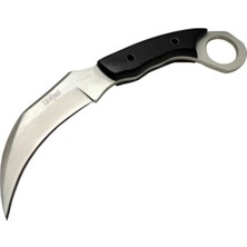 Ayder Timya United Claw Cutter  Uk 1 Siyah Outdoor Bıçak 17CM - Kılıflı, Plastik Sap TG/TMYA1395 216415