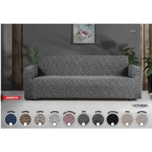 Bella Home Altınkoza Maksi Stil Strech Koltuk Örtüsü (3+3+1+1) - Likralı - Lastikli - Oturma Grubu