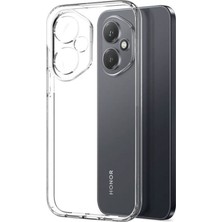 Honor 400 5g Uyumlu Kılıf Zebana Şeffaf Soft Silikon Kılıf Şeffaf