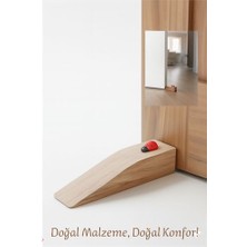 Modacar Uğur Böcekli Ahşap Kapı Tutucu - Kapı Stoperi Kaymaz, Dekoratif, Dayanıklı, Sessiz Çözüm 71