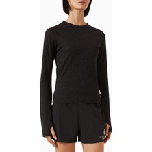 Represent 247 Burnout T-Shirt, Siyah Lüks Teknik Tişört