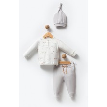 Bubbles %100 Organik Pamuk Jungle Desen Unisex 2’li Bebek Takım