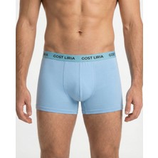 GOST LİRİA Soft Blue Erkek Boxer Mavi