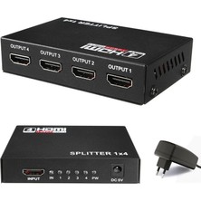 Gabble GAB-HS04 HDMI Splitter 1 Giriş 4 Çıkış
