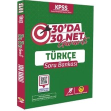 Bilfold Tasarı Yayınları Kpss Türkçe 30 Da 30 Net Garanti Soru Bankas