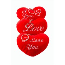 Bijuteri Net Kalp Peluş Anahtarlık 11 cm