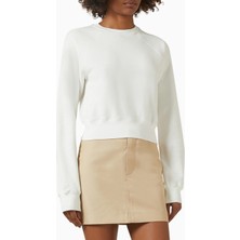 Represent Fly Micro Sweatshirt, Organik Pamuk, Minimalist ve Lüks Günlük Sweatshirt