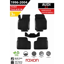 Raxon Audi A3 1996-2004 3D Havuzlu Paspas – Tam Uyumlu | Su Geçirmez, Kaymaz