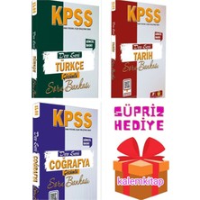 Tasarı Eğitim Yayınları- Dev Kadro- Dev Seri 2026 Kpss Türkçe-Tarih-Coğrafya 3 Kitap Set (Sürpriz HEDIYELI)026