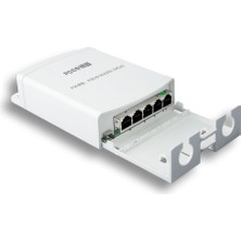 Gjob Poe Extender 1 Giriş 4 Çıkış Ip Kamera Port Çoklayıcı Switch Outdoor 10/100/1000MBIT  Kablo Çekmeden Ip Kamera