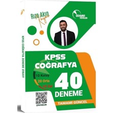 Bilfold Doktrin Kpss Coğrafya 40 Deneme Çözümlü